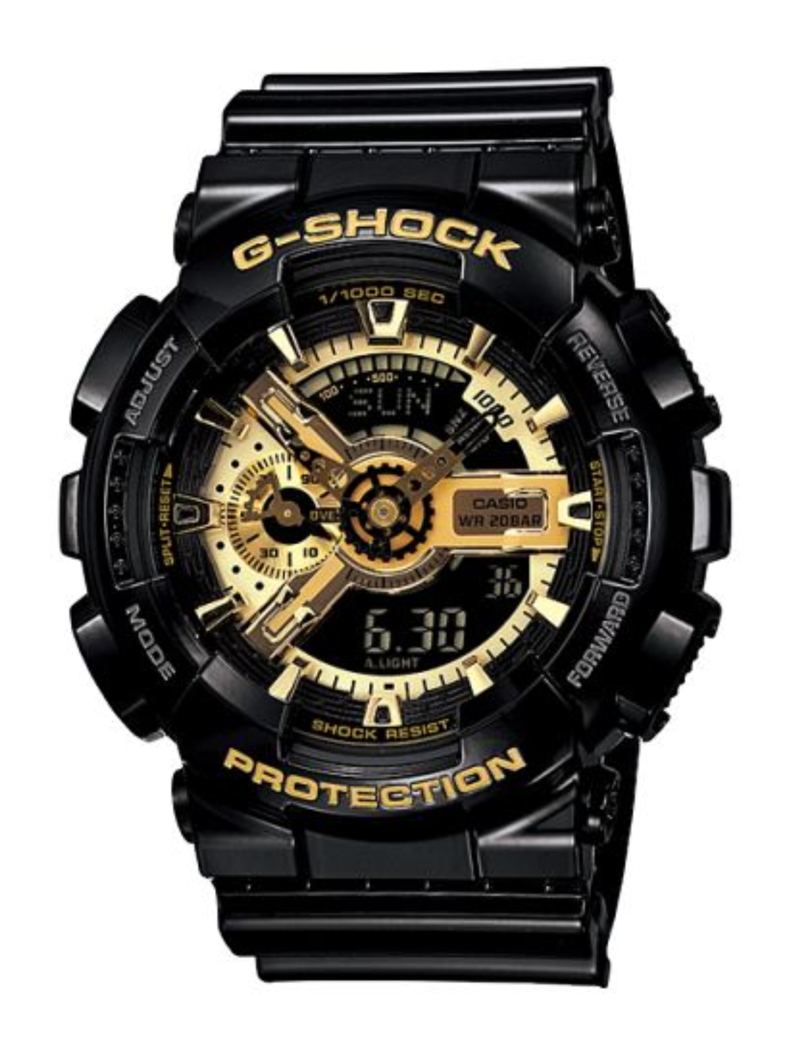 GA-110GB-1ADR | Black & Gold (Glocy finishing)