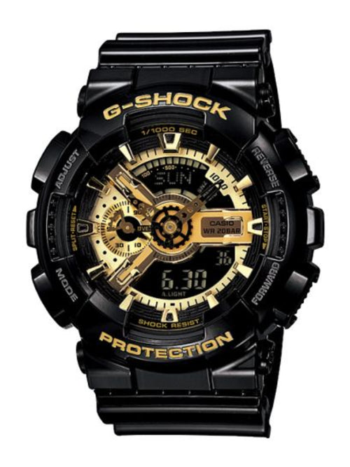 GA-110GB-1ADR | Black & Gold (Glocy finishing)