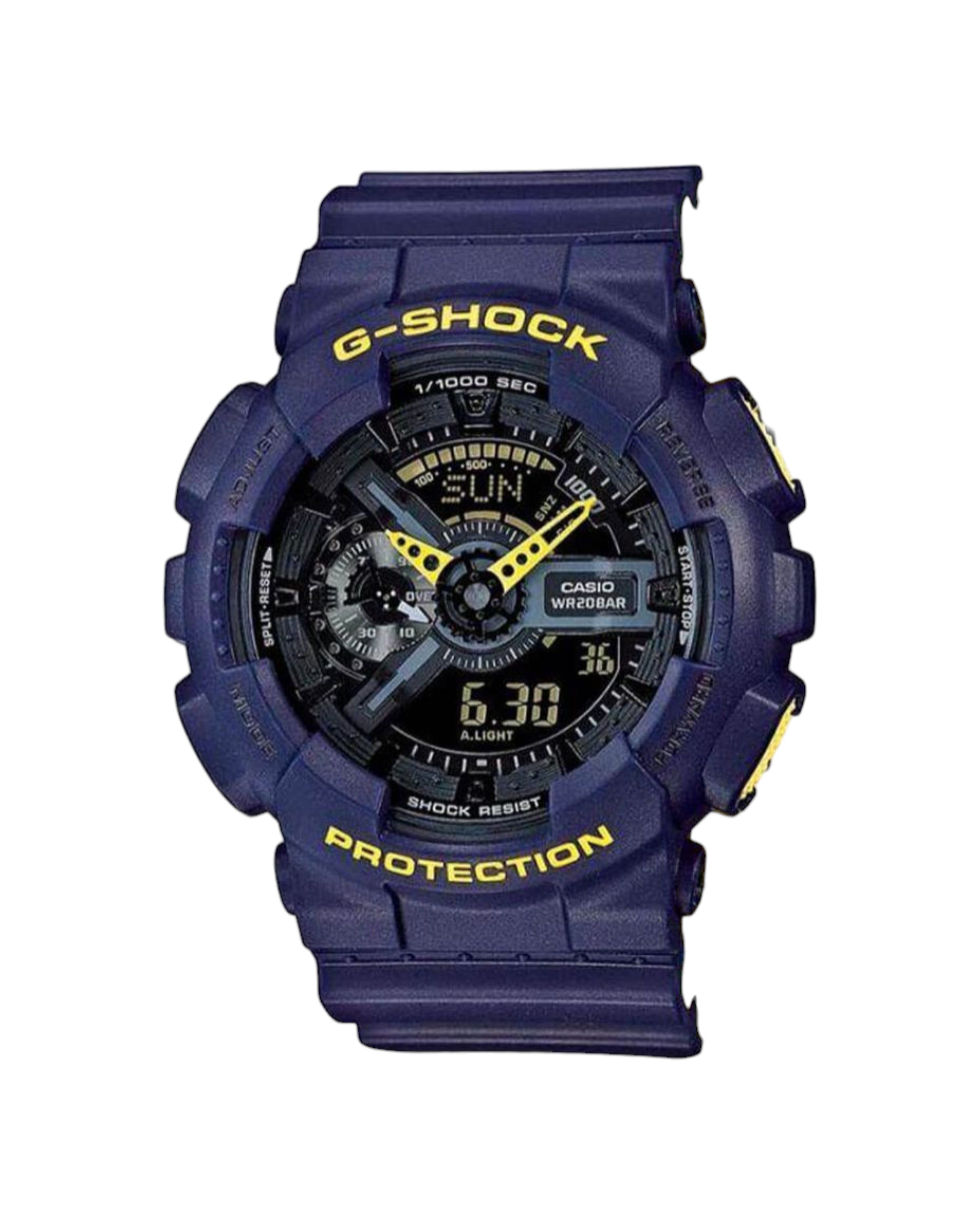 GA-110LN-2AJF – Navy Blue • Analog-Digital • 51mm