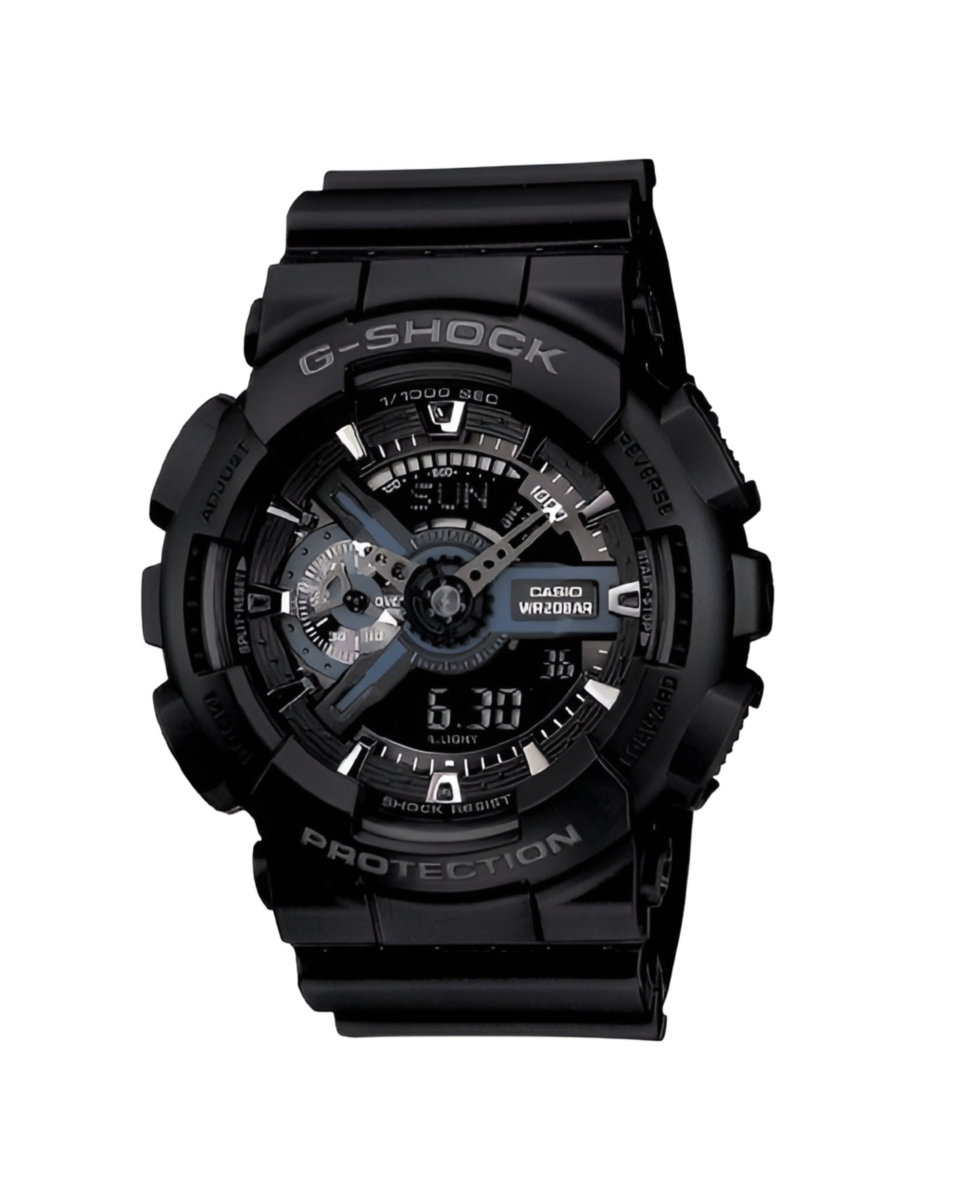 GA-110-1B – Full Black • 51mm • Men’s Watch