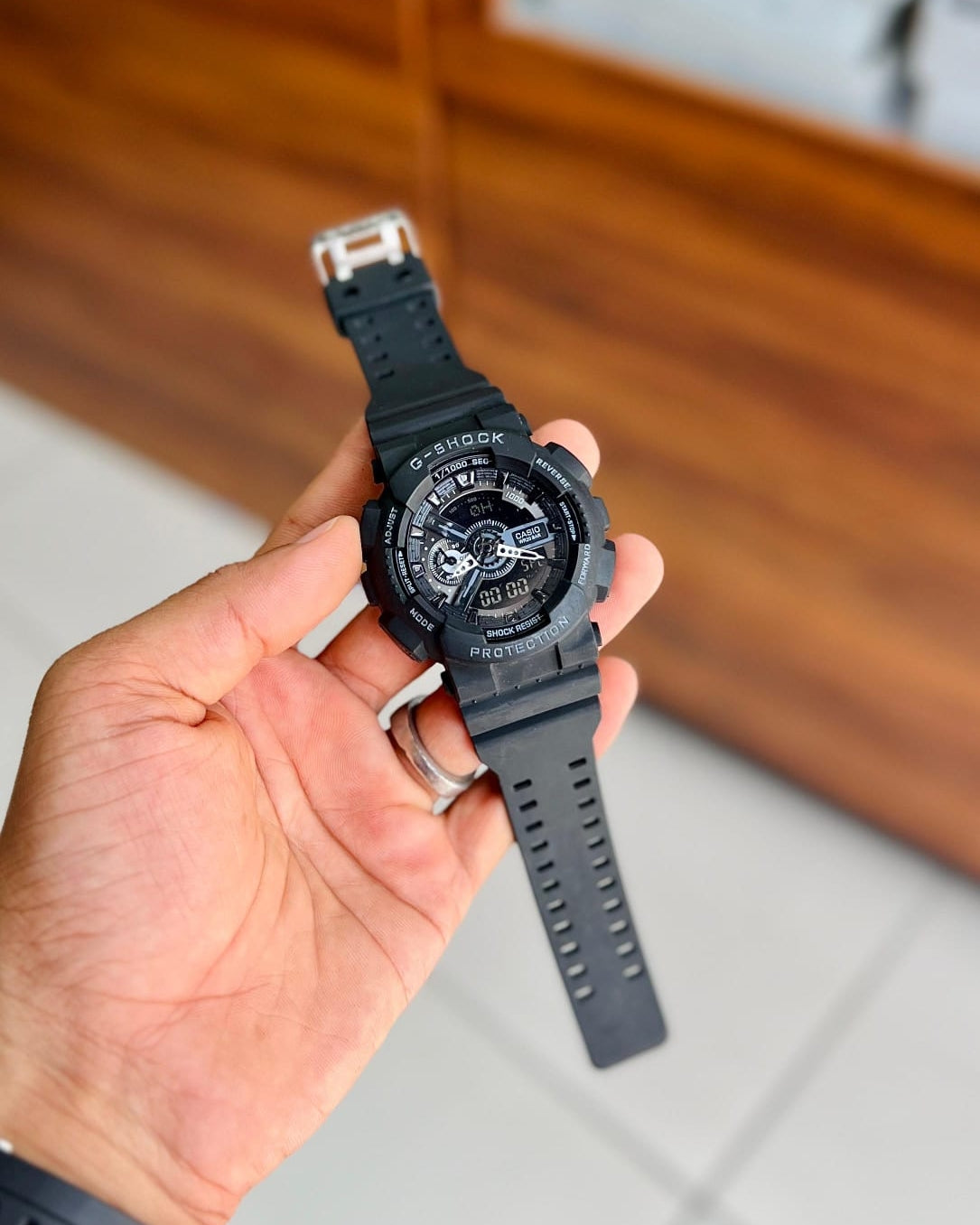 GA-110-1B | Full black | Men's Watch