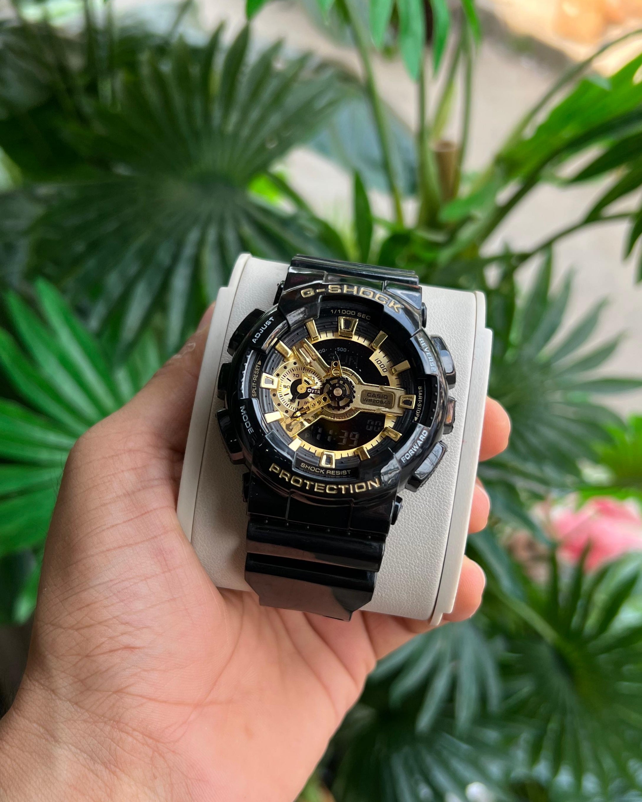 GA-110GB-1ADR | Black & Gold (Glocy finishing)