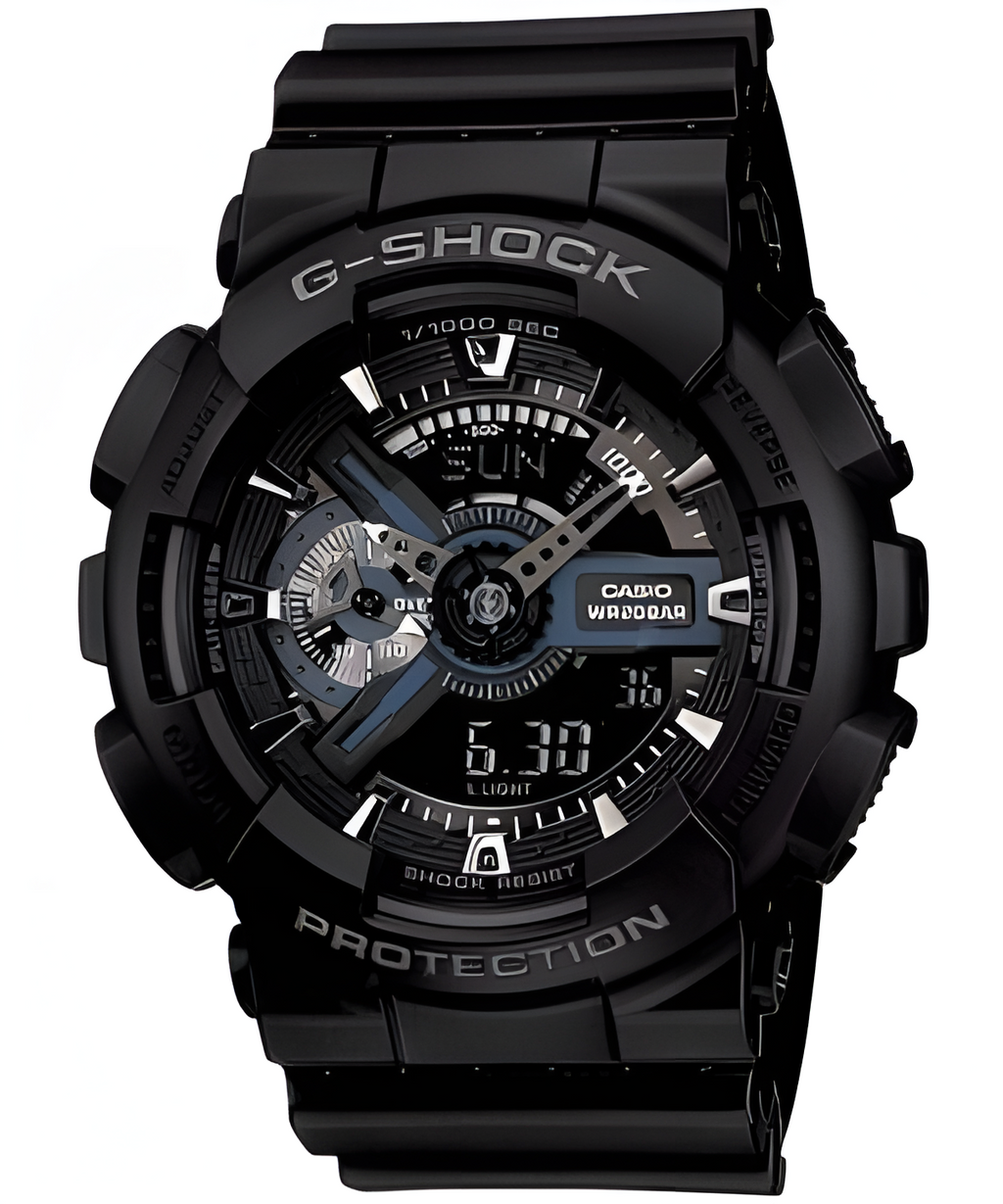 GA-110-1B | Full black | Men's Watch